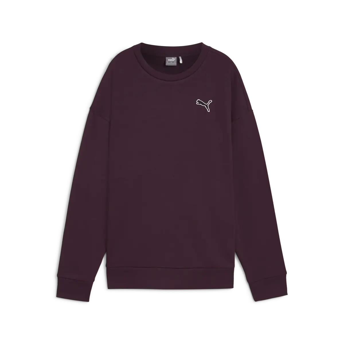 Puma BETTER ESSENTIALS Crew Bordo Kadın Sweatshirt