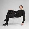 PUMA WARDROBE ESS Relaxed Crew Siyah Erkek Sweatshirt