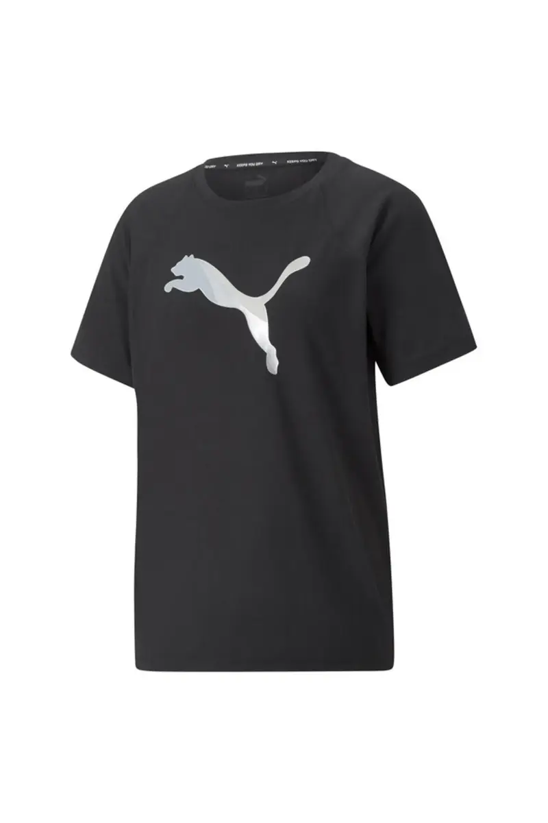 Puma Evostripe Tee Siyah Kadın T-Shirt