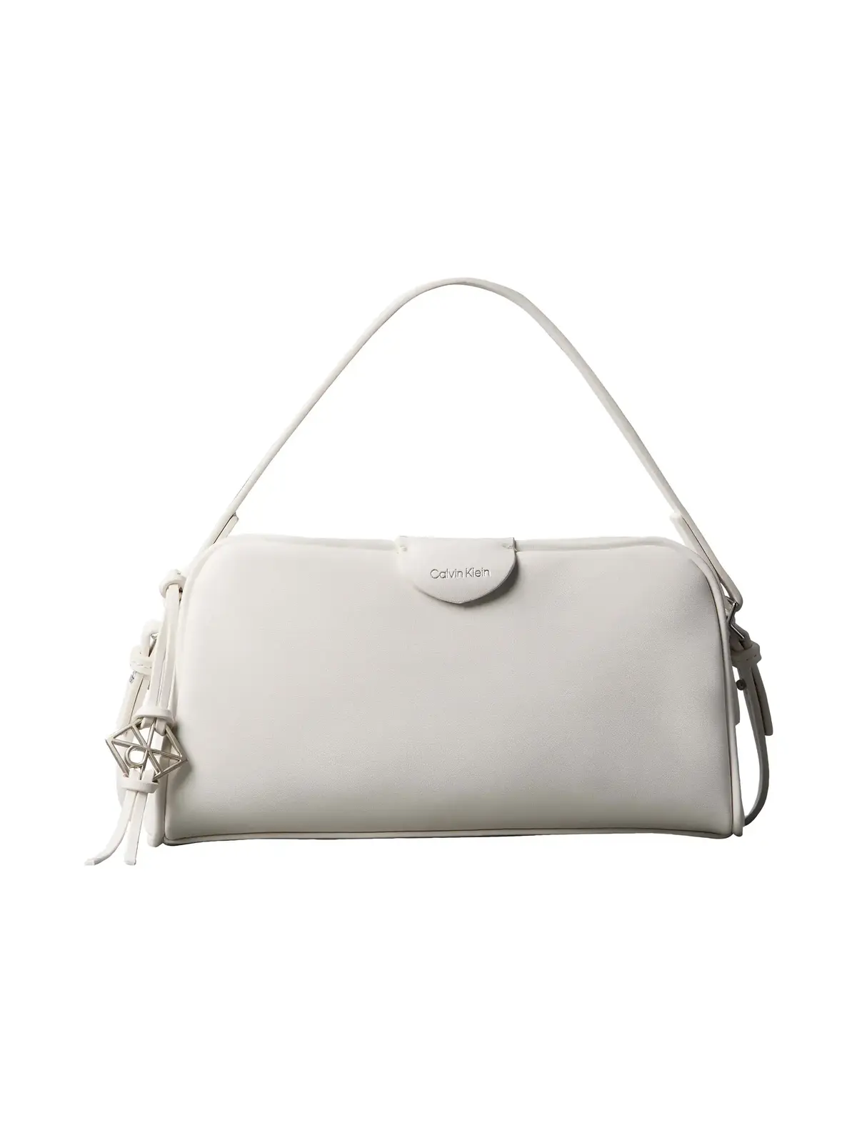 Calvin Klein EMBLEM TRIO TOP HAND Beyaz Kadın Çapraz Çanta