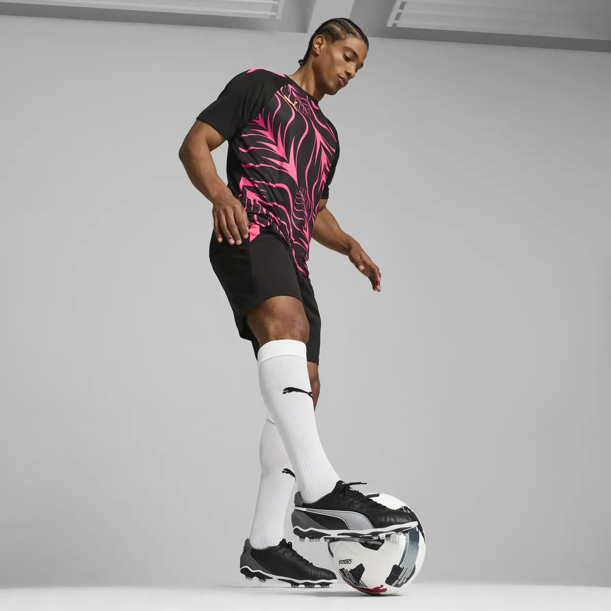 Puma KING MATCH FG/AG Siyah Erkek Krampon