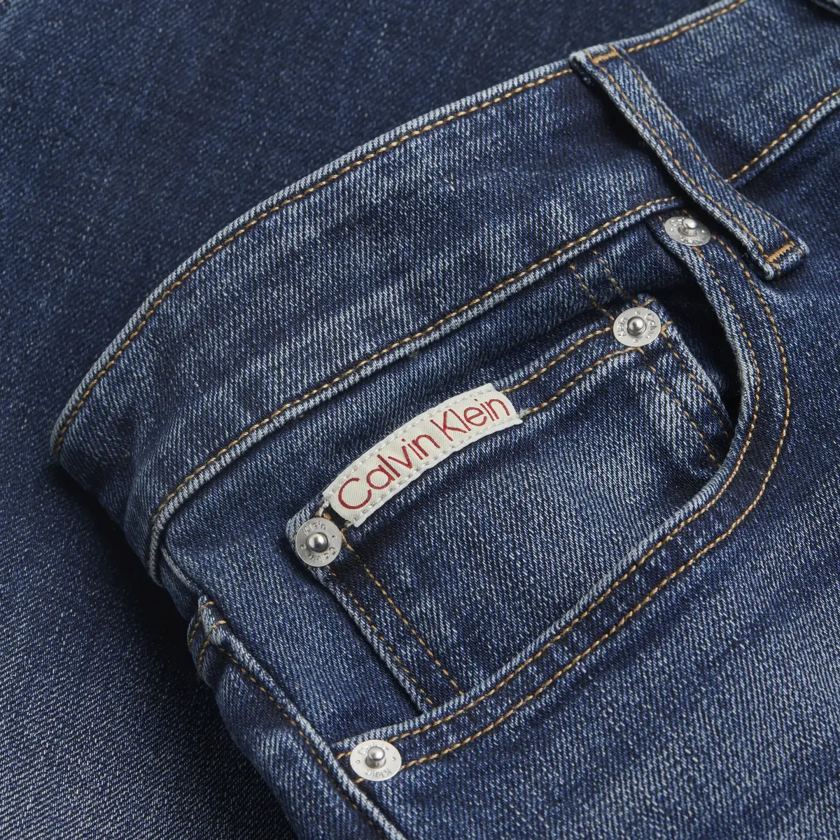 Calvin Klein SLIM, 1BJ Lacivert Erkek Jean Pantolon