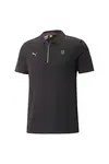 Puma Ferrari Style Jacquard Polo Siyah Erkek T-shirt