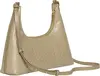 Calvin Klein EMBLEM AOP CONV SHOULDER BAG Kadın Bej El Çanta