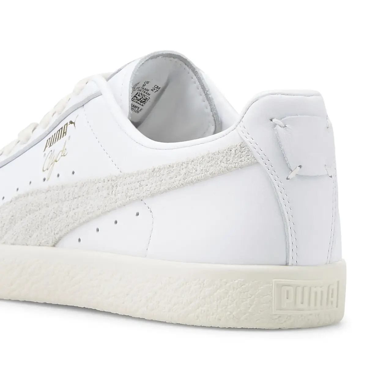 Puma Clyde Base Beyaz Unisex Günlük Spor Ayakkabı
