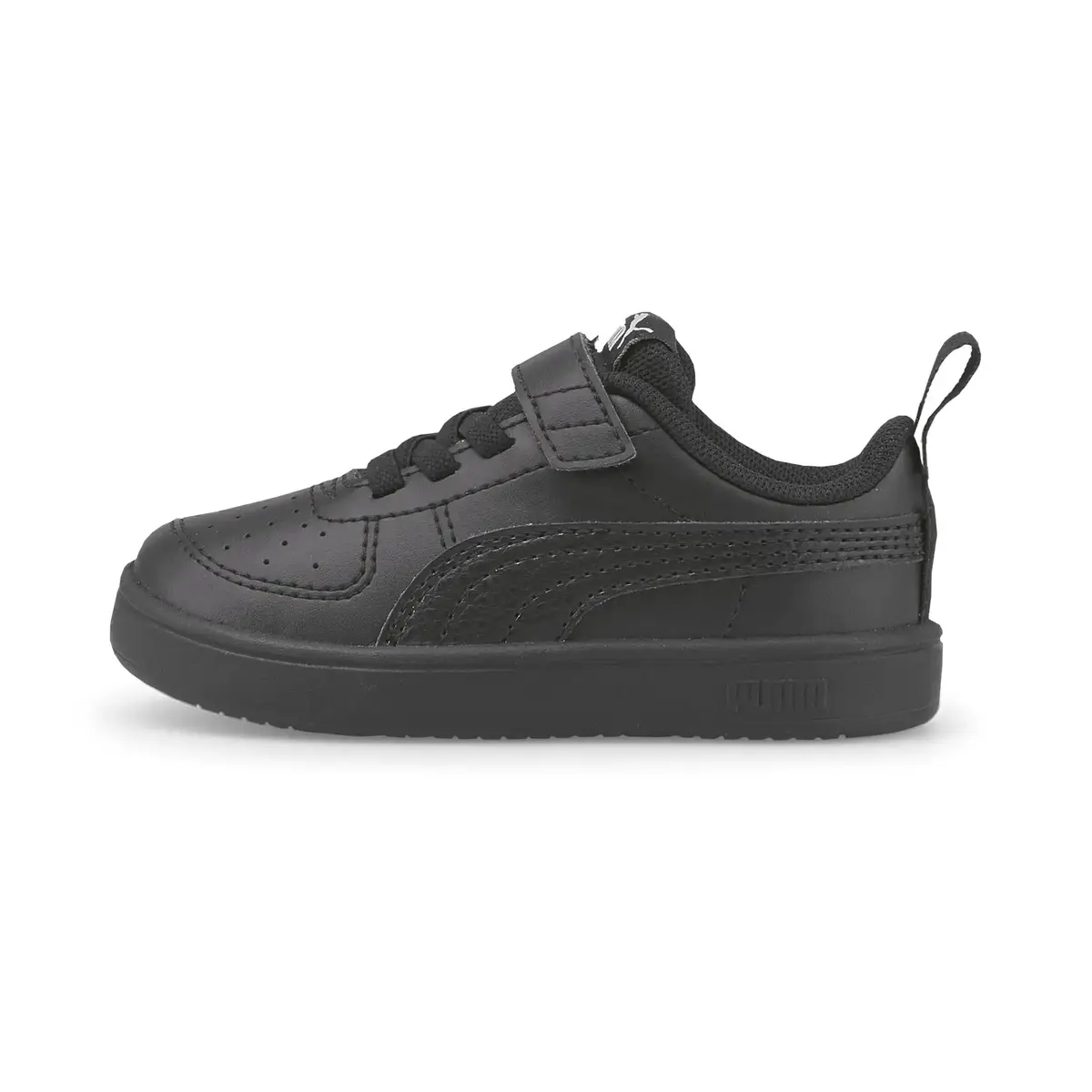 Puma Rickie AC Inf - Siyah Çocuk/Unisex Günlük Spor Ayakkabı