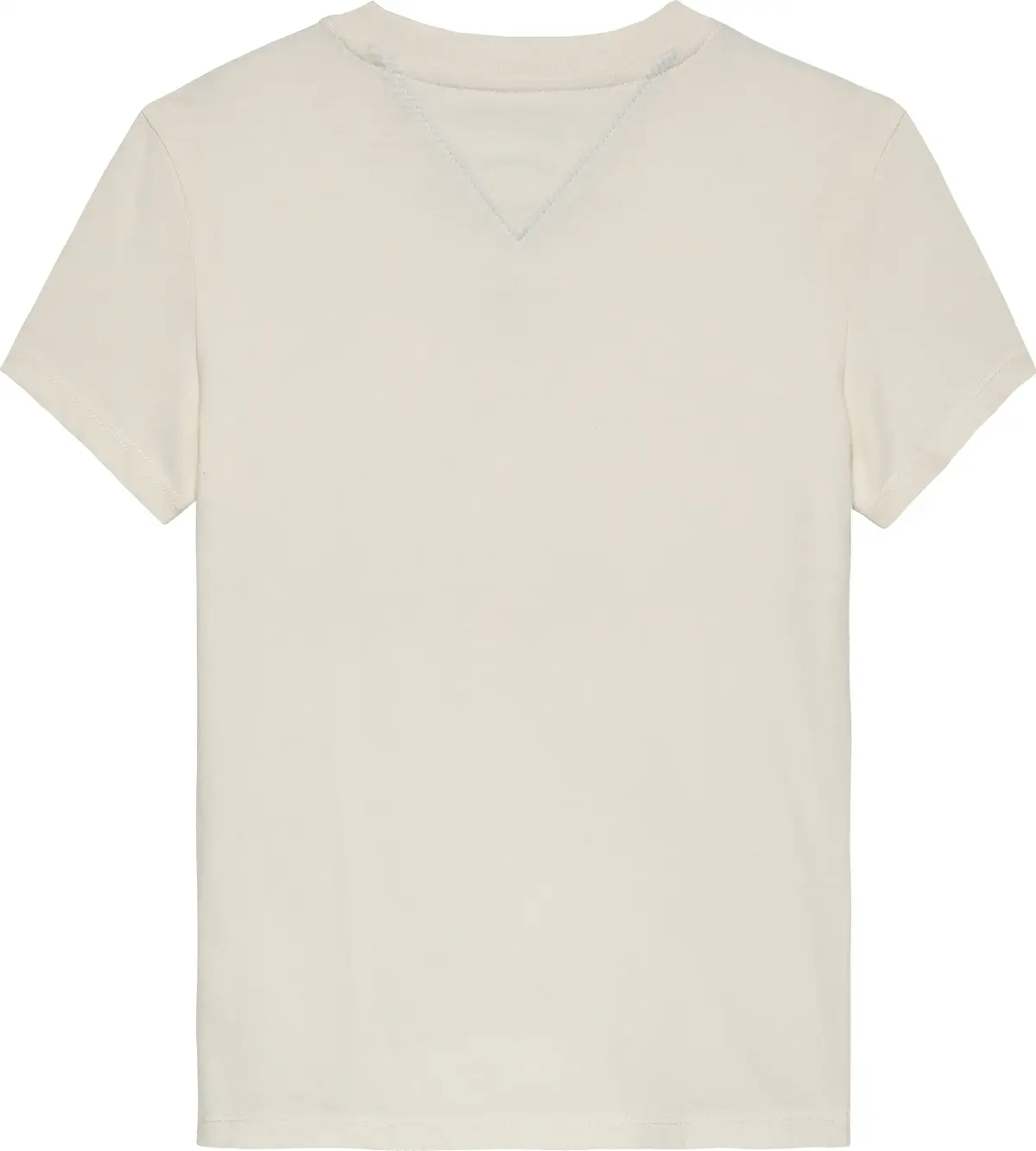 Tommy Hilfiger TJW SLIM TJ US LINEA, YBH Krem Kadın T-Shirt & Polo