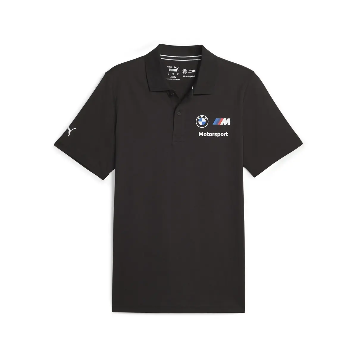PUMA BMW MMS ESS Polo Siyah Erkek Polo T-Shirt