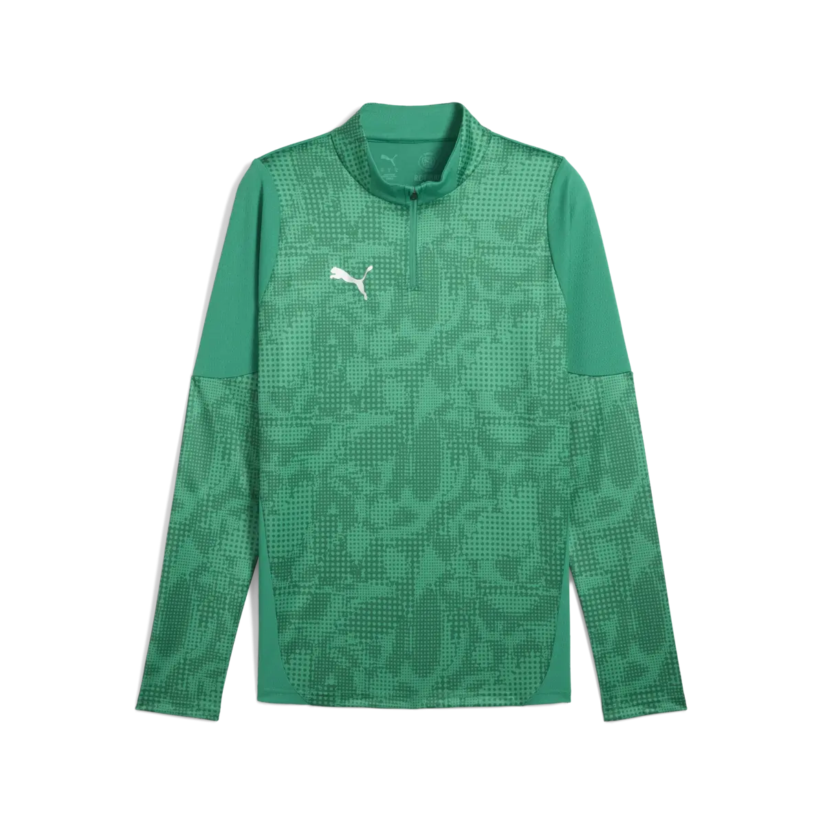 Puma teamCUP Training 1/4 Zip Top Yeşil Erkek Eşofman Üst