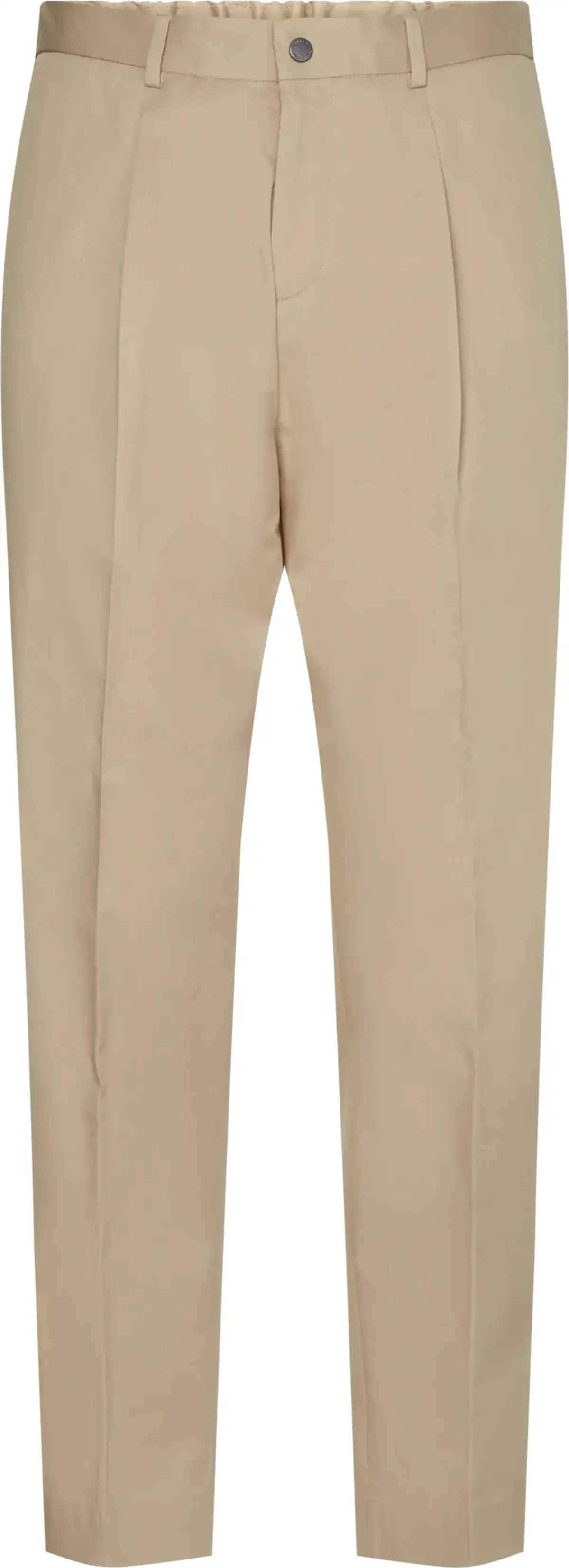 Calvin Klein TWILL PAPER COTTON C Erkek Krem Kumaş Pantolon