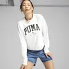 Puma SQUAD Crew TR Beyaz Kadın Sweatshirt
