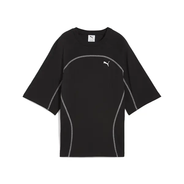 PUMA DARE TO Oversized Tee Siyah Kadın T-Shirt