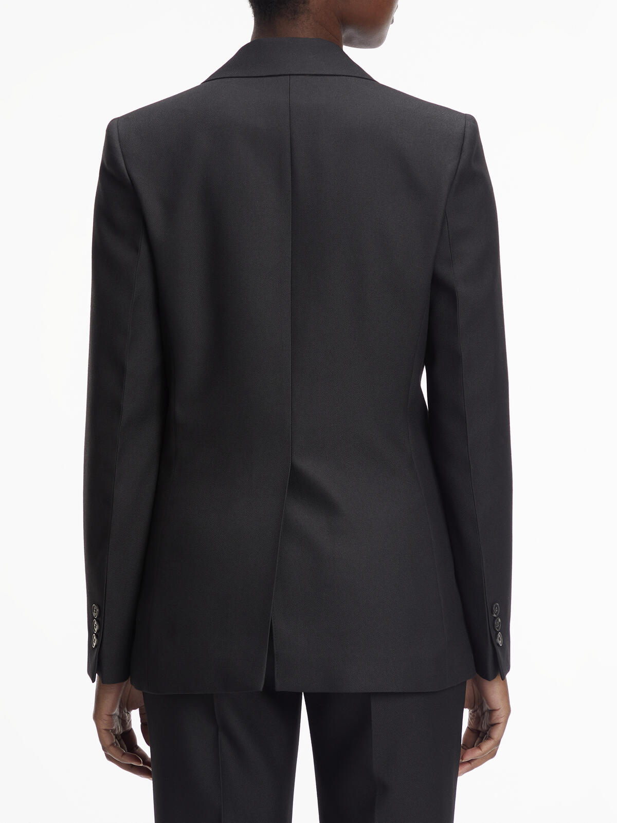 Calvin Klein ESSENTIAL TAILORED B Kadın Siyah Blazer