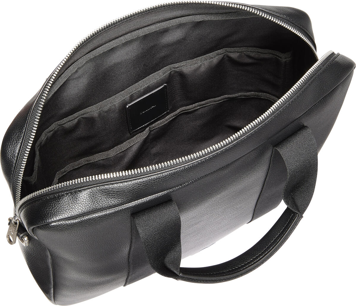 Calvin Klein WEBBING STRAP LAPTOP BAG Siyah Erkek Çanta