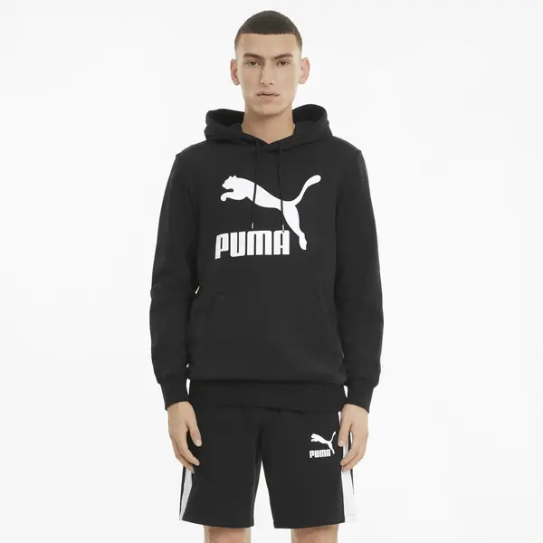 Puma Classics Logo Hoodie TR Siyah Erkek Hoodie