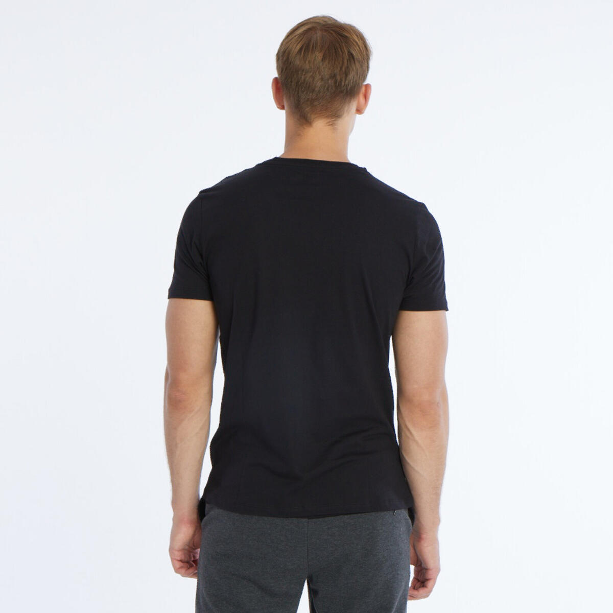 New Balance MNT1205 Erkek Siyah T-Shirt