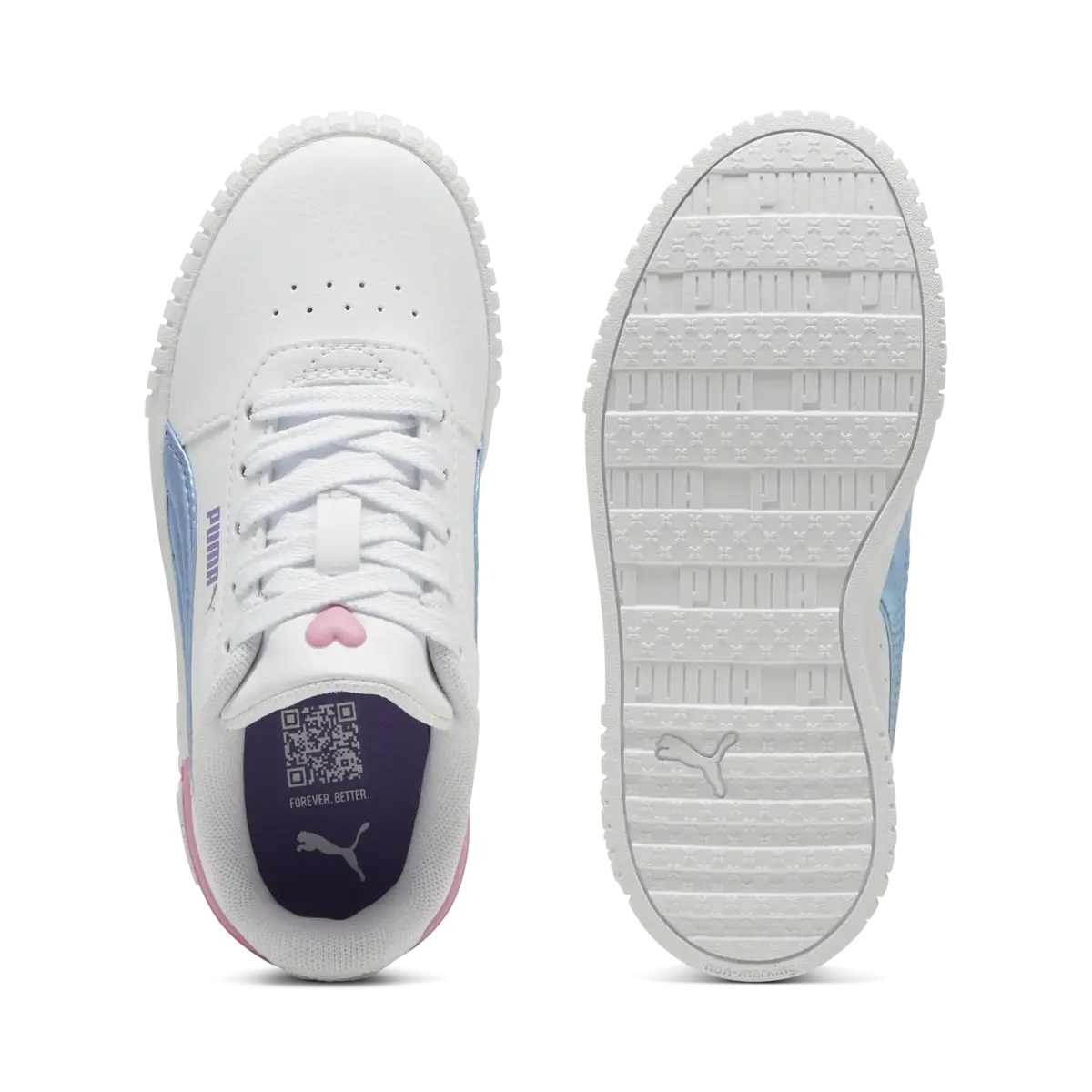 Puma Carina 2.0 Bouncy Sky PS Beyaz Kadın Spor Ayakkabı & Sneaker