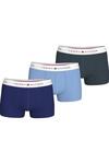 Tommy Hilfiger 3P TRUNK, 0UE Mavi Erkek 3'lü Boxer