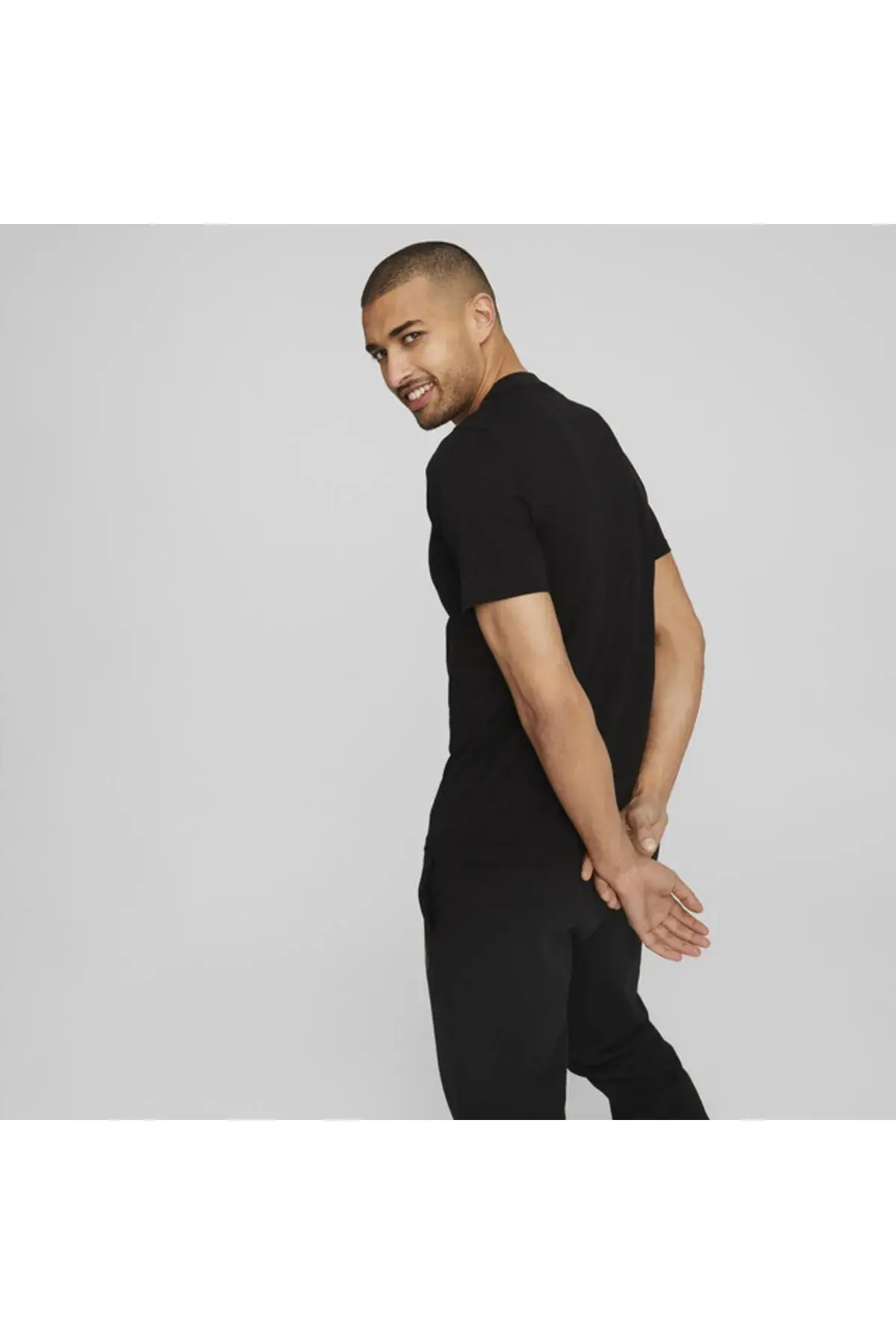 Puma Brand Love Tee Siyah Erkek T-Shirt