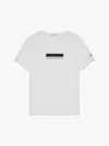 Calvin Klein SMALL BLOCK LOGO T-S Erkek Beyaz T-Shirt