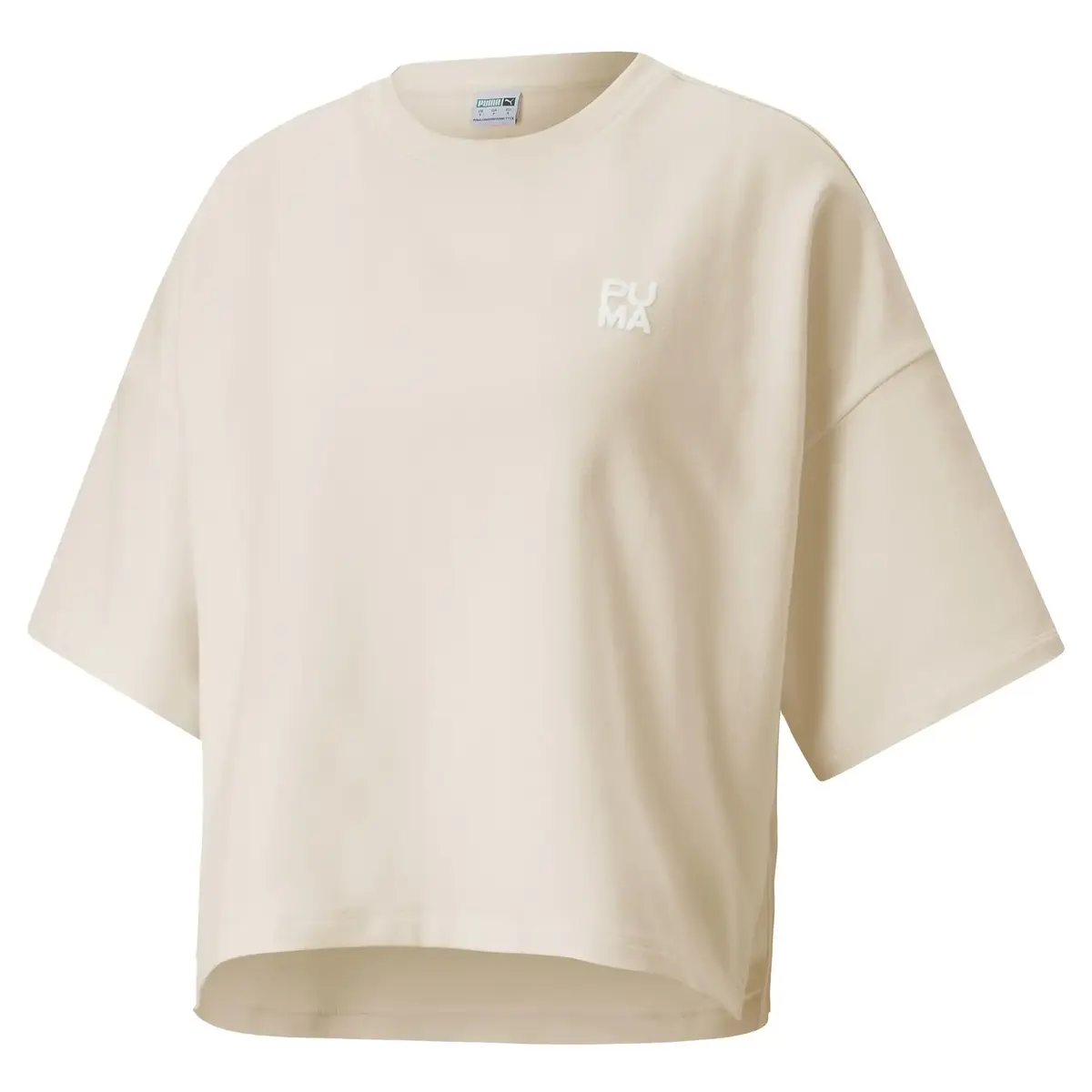 Puma Infuse Relaxed Tee Bej Kadın T-Shirt