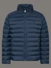 Calvin Klein LS NYLON LT WT HOODED FZ PUFFER Mavi Erkek Mont Calvin Klein LS NYLON LT WT HOODED FZ PUFFER Mavi Erkek Mont