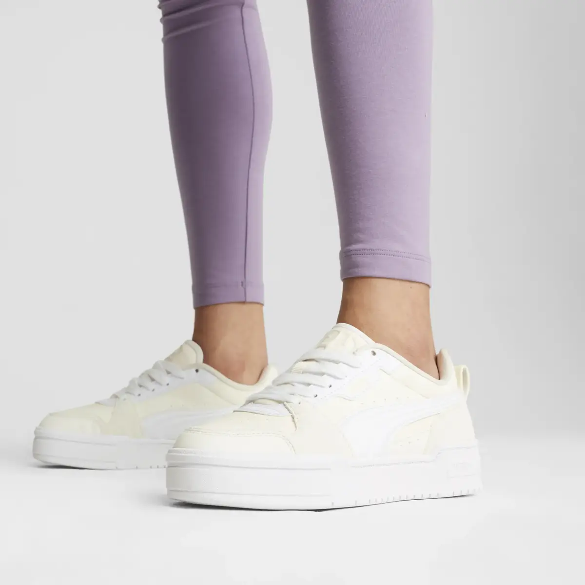 Puma CA Pro 'Lux III' WV Wns Krem Kadın Spor Ayakkabı & Sneaker