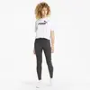 Puma ESS Cropped Logo Tee Beyaz Kadın Crop T-Shirt