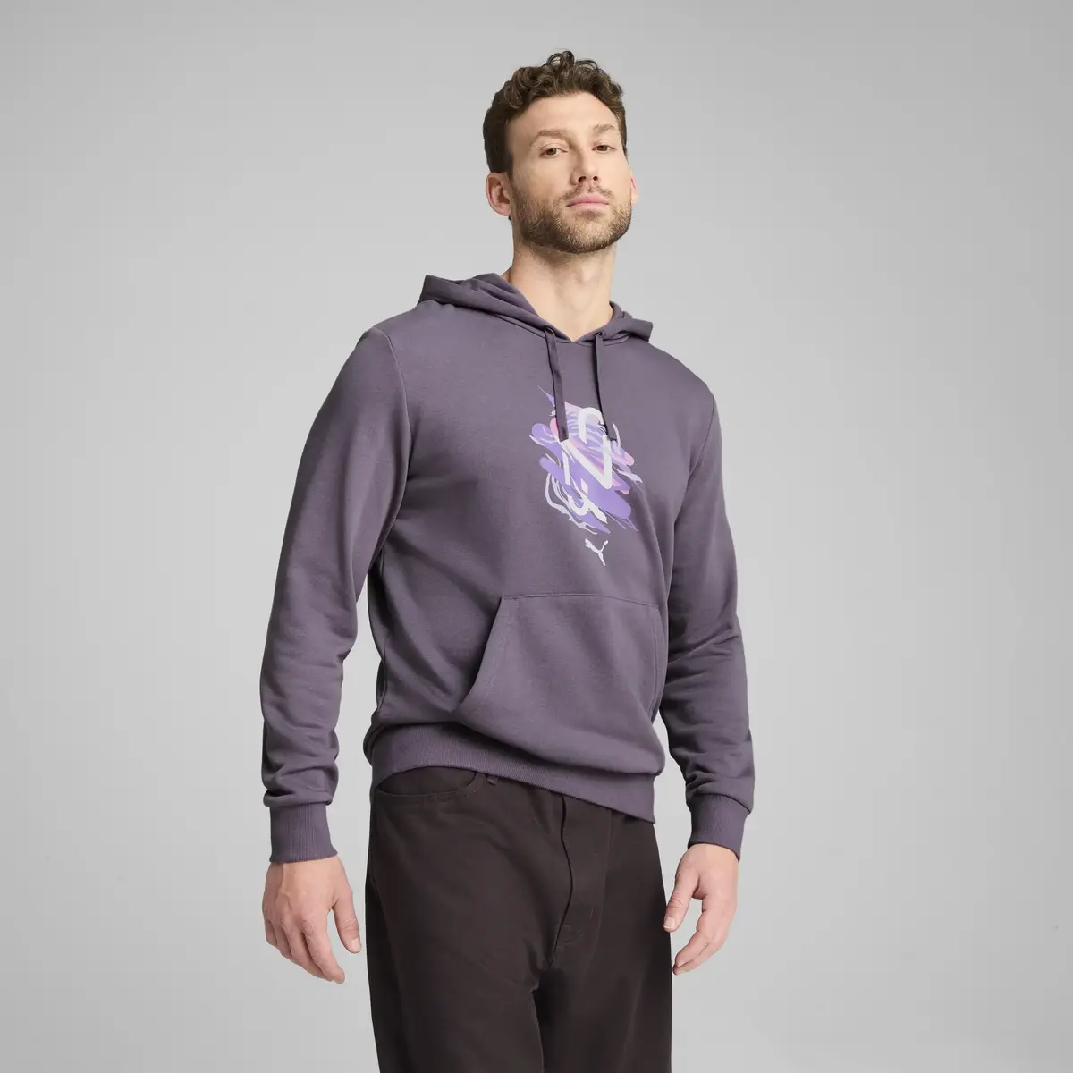 Puma Neymar JR Creativity Hoodie Mor Erkek Forma