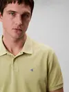 Calvin Klein SS MONOGRAM PIQUE PO, VEO Sarı Erkek Polo T-Shirt