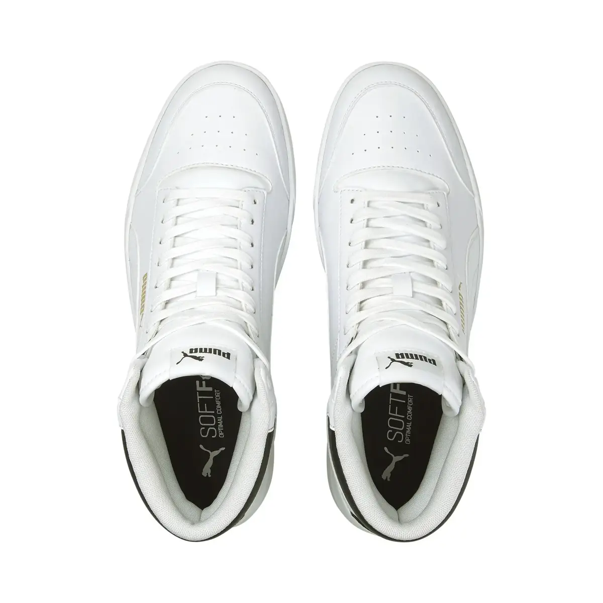 Puma Shuffle Mid Beyaz Unisex Bilekli Günlük Spor Ayakkabı