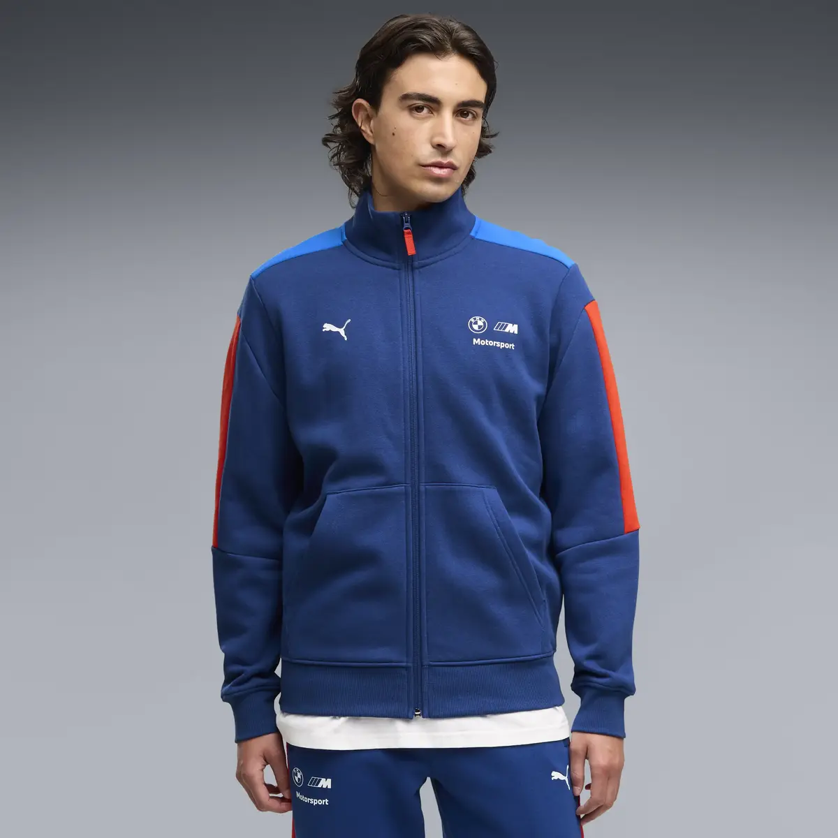 PUMA BMW MMS MT7 Jacket Mavi Erkek Ceket