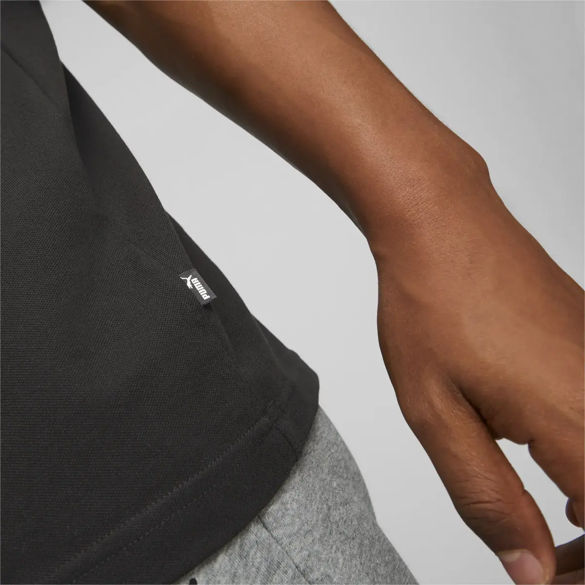Puma ESS Pique Polo Siyah Erkek Polo T-Shirt