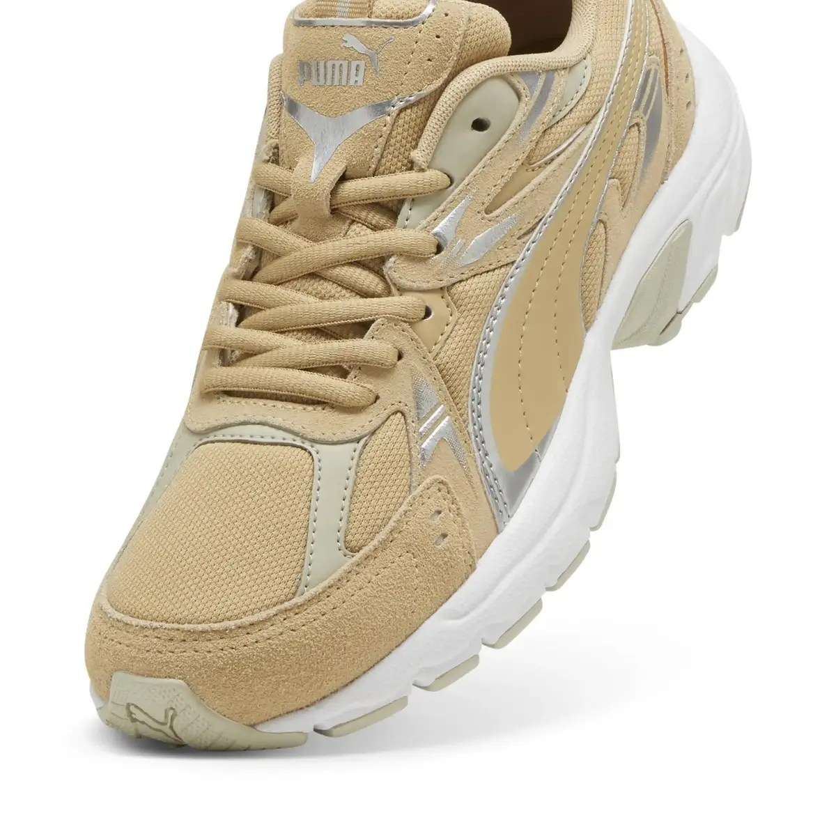 Puma Milenio Tech Suede Bej Unisex Günlük Spor Ayakkabı