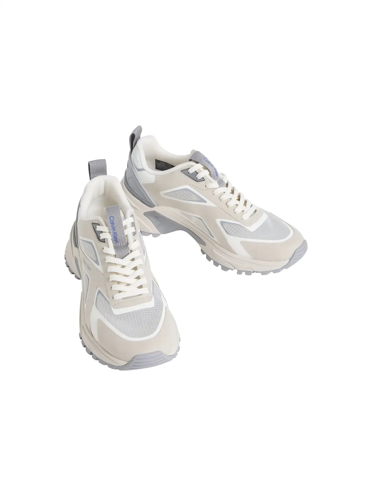 Calvin Klein HIKE RUN CKSTRIPE RI, 0GC, 36 Bej Kadın Yürüyüş ve Koşu Ayakkabısı