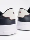 Tommy Hilfiger TH COURT LTH DETAIL, DW5 Siyah Erkek Spor Ayakkabı & Sneaker