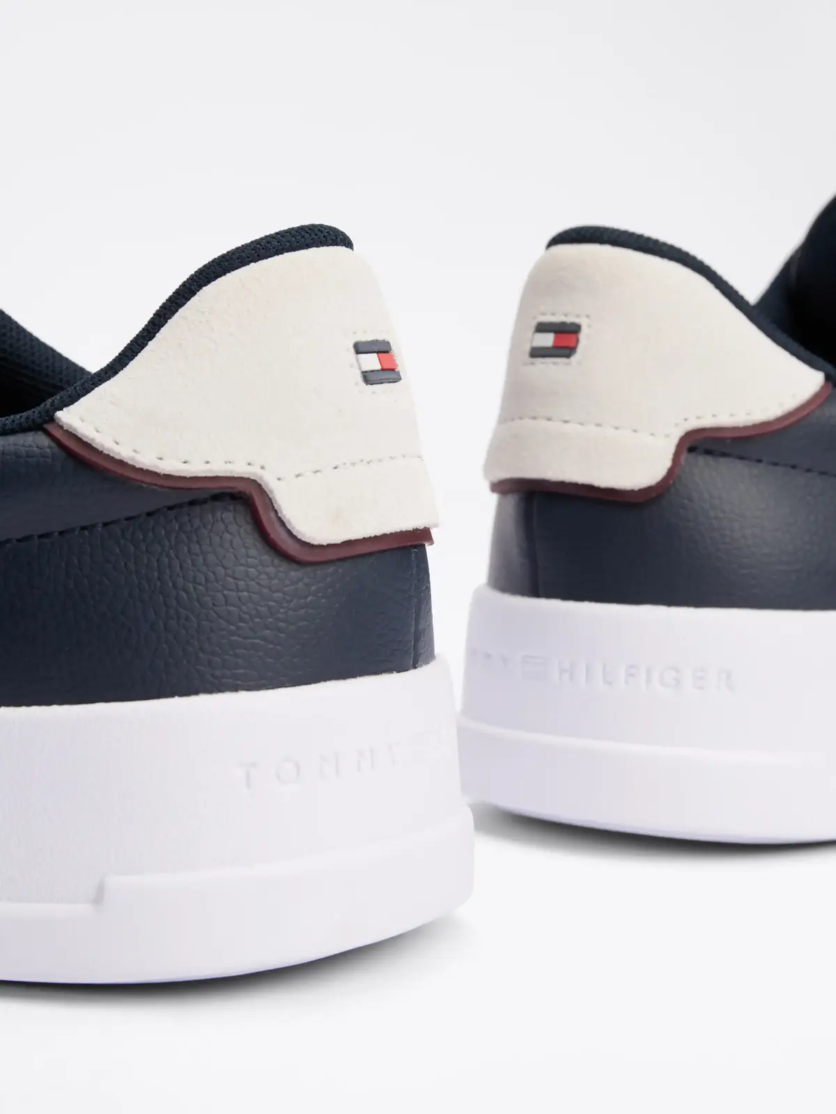 Tommy Hilfiger TH COURT LTH DETAIL, DW5 Siyah Erkek Spor Ayakkabı & Sneaker