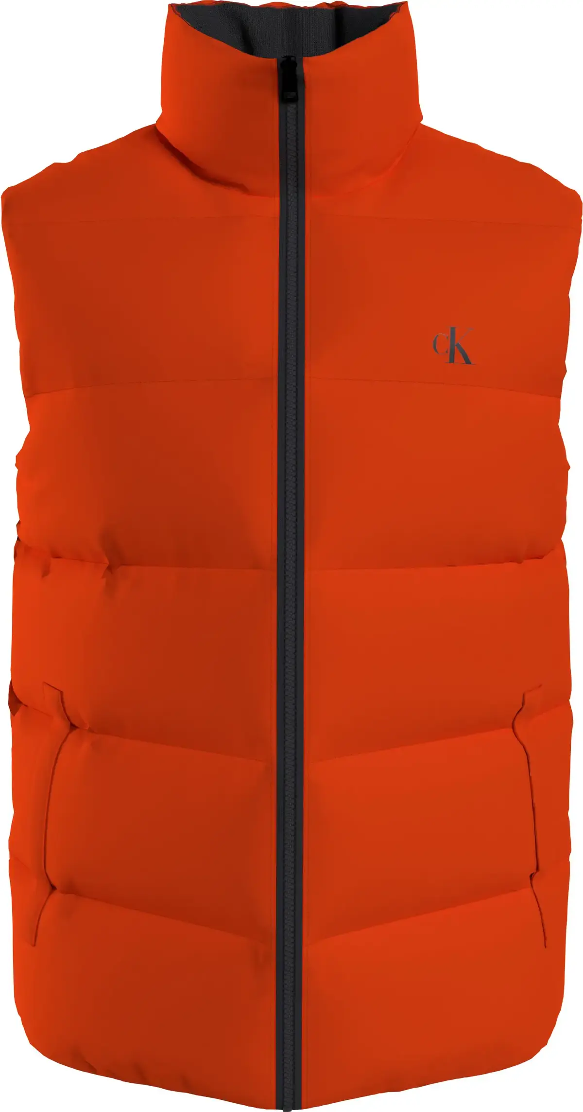 Calvin Klein ESS DOWN VEST Erkek Turuncu Yelek