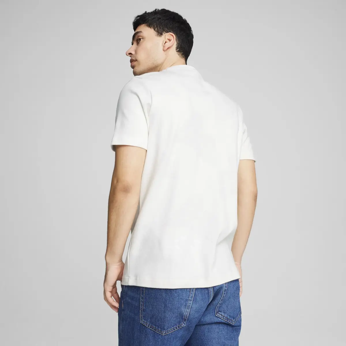 Puma BMW MMS JAQUARD TEE Beyaz Erkek T-Shirt