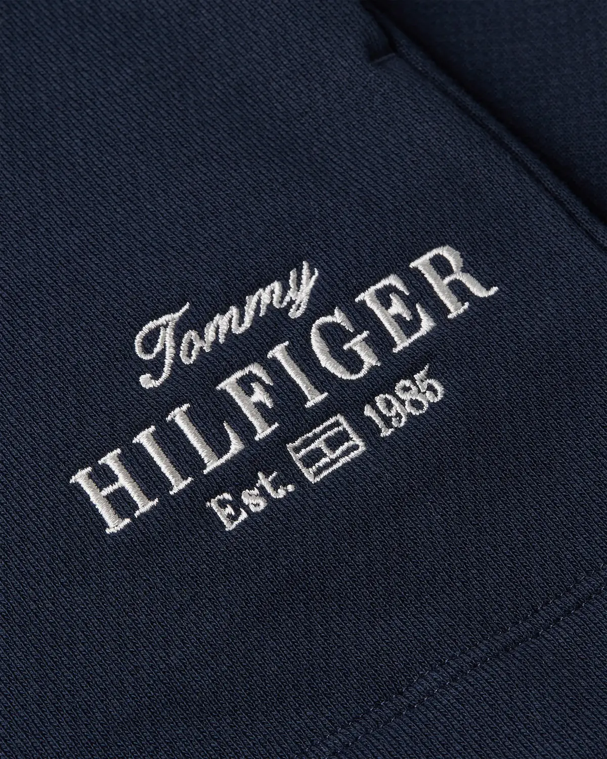 Tommy Hilfiger REG HILFIGER SWEATSH, C1G Lacivert Kadın Şort