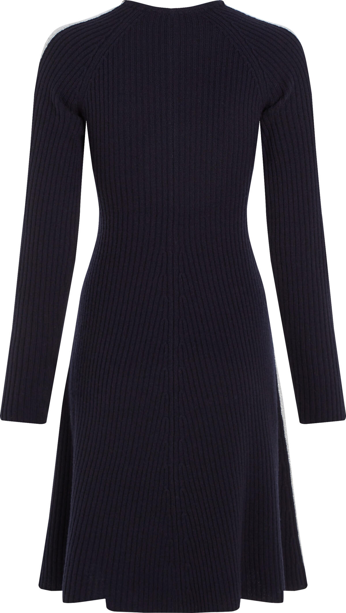 Tommy Hilfiger POINTELLE STRIPE F&F Kadın Siyah Elbise