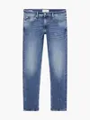 Calvin Klein SLIM Erkek Mavi Kot Pantolon