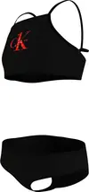Calvin Klein BRALETTE BIKINI SET Kadın Siyah Bikini Takımı