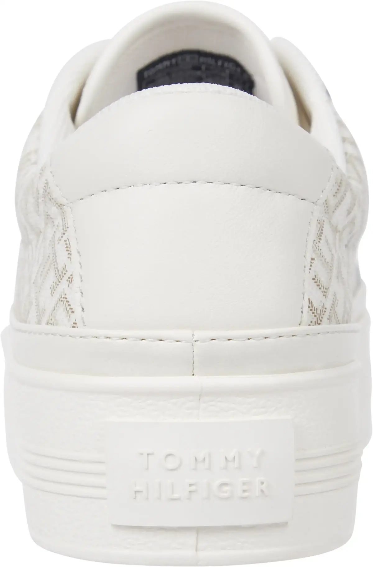Tommy Hilfiger VULC LEATHER SNEAKER, Z00 Krem Kadın Spor Ayakkabı & Sneaker