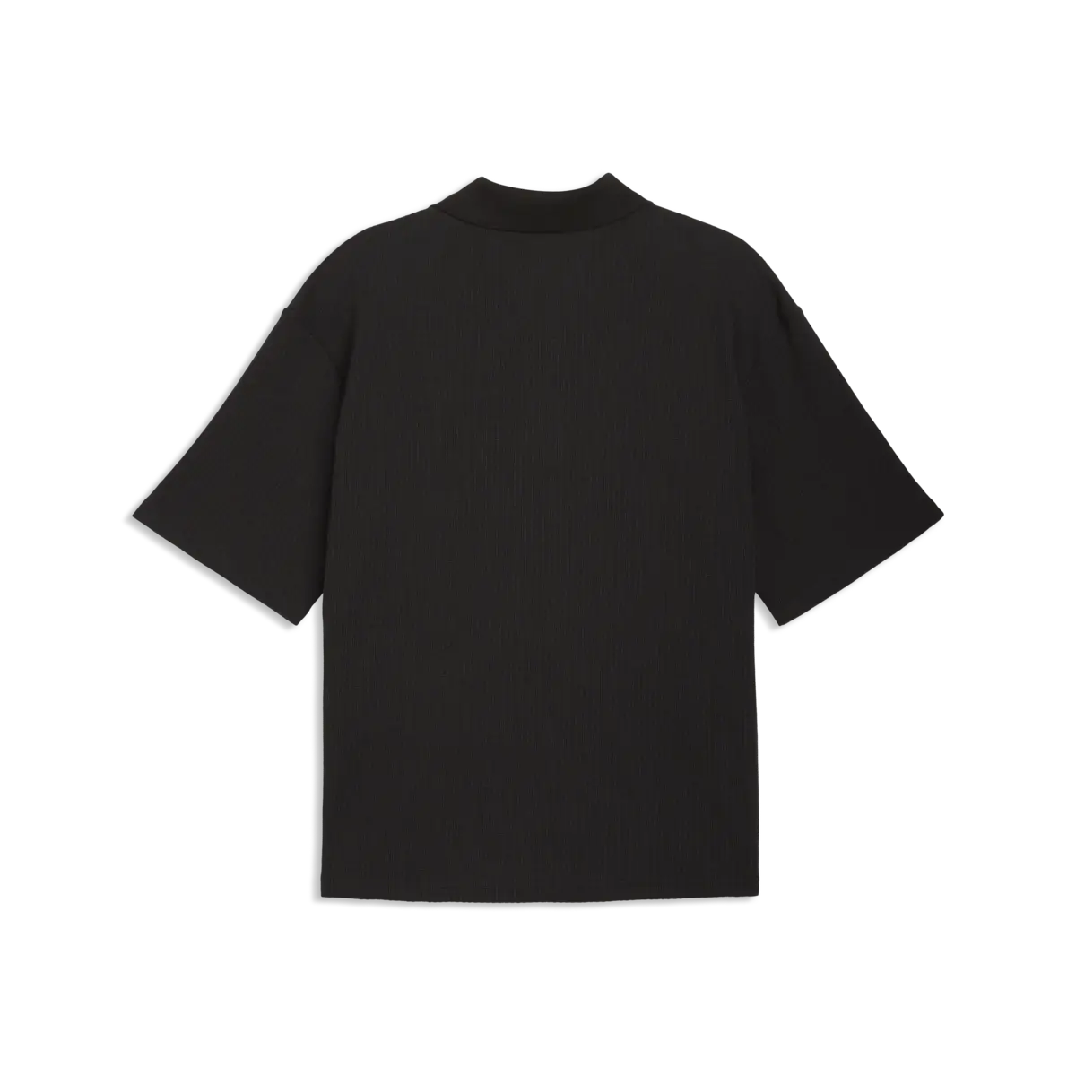 Puma WARDROBE ESS Boxy Polo Siyah Erkek Polo T-Shirt