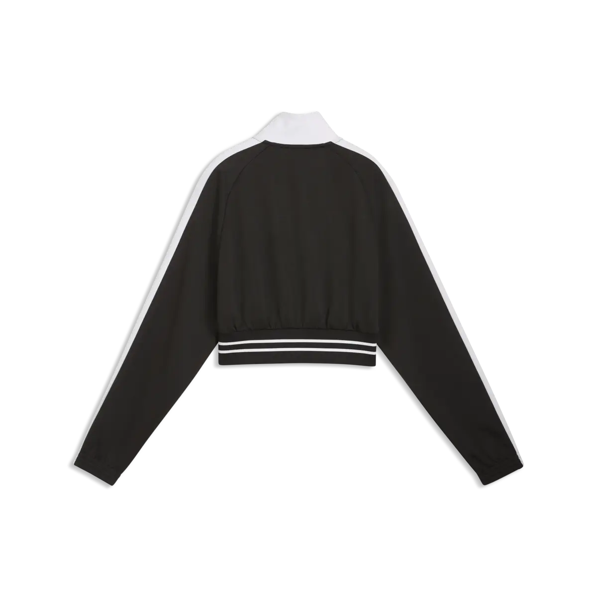 PUMA T7 Pique Cropped Jacket Siyah  Kadın Ceket