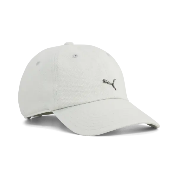 Puma WARDROBE ESS METAL Dad Cap Gri Unisex Şapka