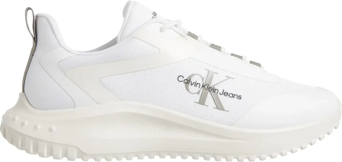 Calvin Klein EVA RUNNER LOW LACE, 0LD Beyaz Erkek Spor Ayakkabı & Sneaker