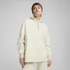 Puma CLASSICS Oversized Hoodie Kırık Beyaz Kadın Hoodie