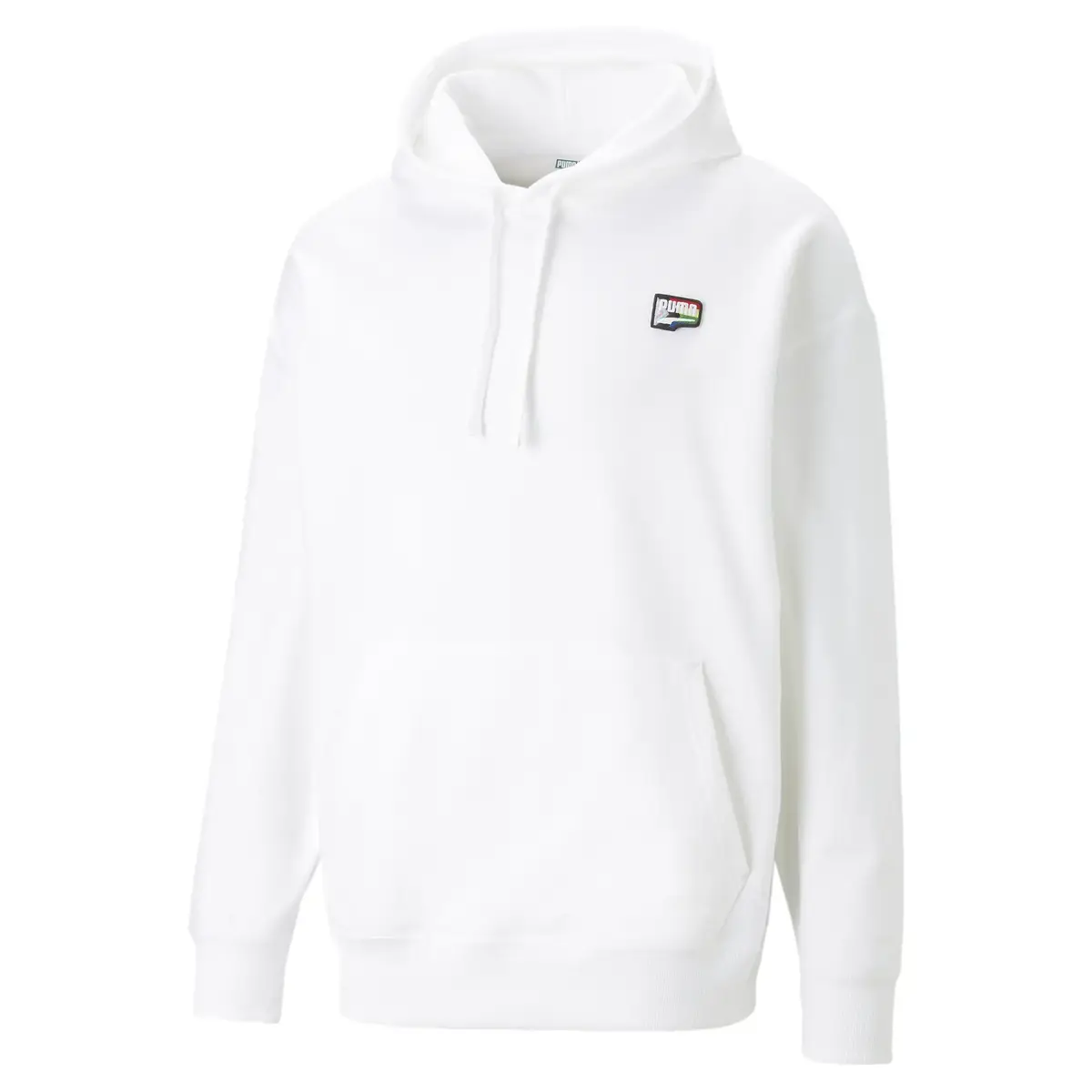 Puma DOWNTOWN PRIDE Hoodie Beyaz Unisex Sweatshirt